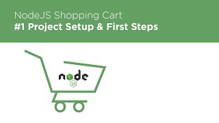 NodeJS  Express  MongoDB  Build a Shopping Cart  1 Intro amp Setup [upl. by Darrill]