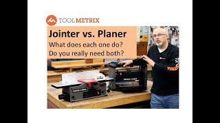 Jointer vs Planer What Does Each One Do [upl. by Anitnatsnoc470]