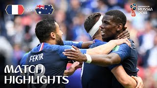 France v Australia  2018 FIFA World Cup  Match Highlights [upl. by Birgitta]