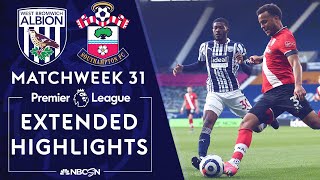 West Brom v Southampton  PREMIER LEAGUE HIGHLIGHTS  4122021  NBC Sports [upl. by Gustaf]