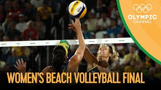 Womens Beach Volleyball Final  Full Replay  Rio 2016 Replays [upl. by Eicyak]