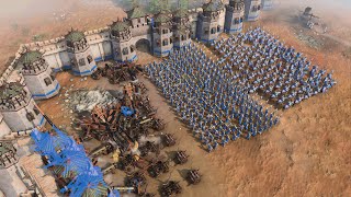 Age of Empires 4  8P FFA UNLIMITED POPULATION [upl. by Leunamesoj297]