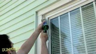 How to Caulk Windows For Dummies [upl. by Yorel]