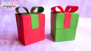 HAZ UNA CAJA DE REGALO FÁCIL  DIY  EASY GIFT BOX [upl. by Onitsuj407]