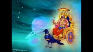 SHANI DEV MANTRA Om Sham Shanicharaya Namah [upl. by Kcirret]