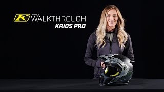 Krios Pro ADV Helmet  Product Walkthrough [upl. by Rives]