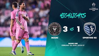 Inter Miami vs Sporting KC  2025 Concacaf Champions Cup  Round One [upl. by Humph]