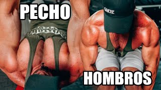 RUTINA DE PECHO Y HOMBROS RUDA  Gymtopz [upl. by Adall]