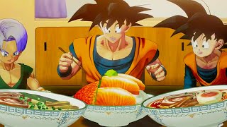 Dragon Ball Z Kakarot  ALL FullCourse MEALS 💥 [upl. by Ariel]