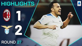 MILANLAZIO 12  HIGHLIGHTS  Pedro Scores Winner in Dramafilled Finale  Serie A 202425 [upl. by Llerrud]