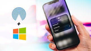 How To Use Airdrop On Windows PC [upl. by Adnuhsed]