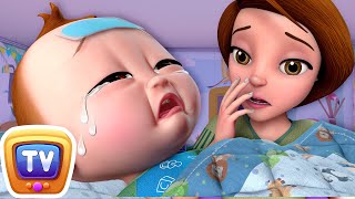 Baby is Sick Song  More Nursery Rhymes by ChuChu TV BabyTaku [upl. by Karlene576]