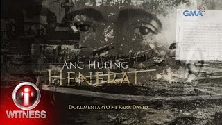 IWitness ‘The Last General’ a documentary by Kara David  Full episode with English subtitles [upl. by Nanahs]