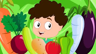 Vegetable Song For Children  Kids Songs And Videos [upl. by Onidranreb]