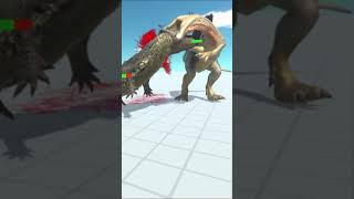 ARBS Shorts｜Spinosaurus VS Purussaurus [upl. by Yenoh]