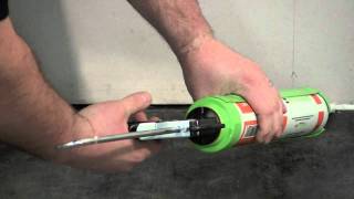 Applying Green Glue Noiseproofing Sealant [upl. by Steffen]