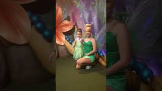 Meeting Tinkerbell  Walt Disney World November 2017 [upl. by Trebbor437]