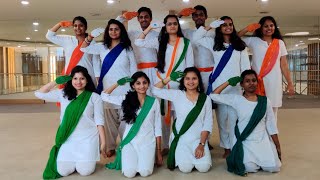 Ma Tujhe Salam  Vande Mataram  AR Rahman l Independence Day Republic Day Dance Choreography [upl. by Zsa729]