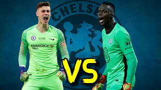 Édouard Mendy vs Kepa Arrizabalaga  Chelsea FC  HD [upl. by Grange434]