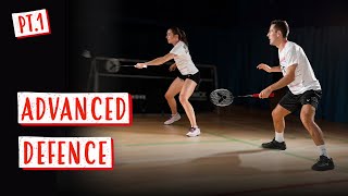 Where To Stand When Defending In Badminton  Doubles Defence PART 1 [upl. by Tullius]