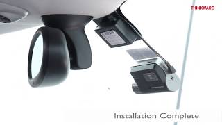 Thinkware F800 Dash Cam  Installation Guide [upl. by Deva121]