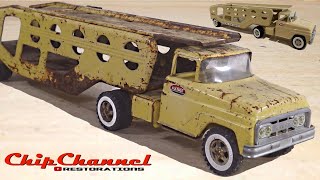 1962 Tonka Motor Transport Restoration [upl. by Joachima]