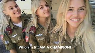 Israel IDF Girls Military Motivation 2 CHAMPION [upl. by Lim]