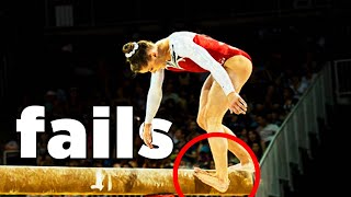 Funny Gymnastics Fails Compilation 2021 [upl. by Naihtniroc]