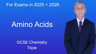 GCSE Chemistry Revision quotAmino Acidsquot Triple [upl. by Gallenz]