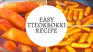 Tteokbokki Recipe Easy [upl. by Akenet]