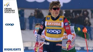 Highlights  Johannes Klaebo continues his hot run  Lahti  Mens Sprint  FIS Cross Country [upl. by Bertrando386]