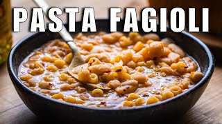 AUTHENTIC PASTA E FAGIOLI  Grandmas Recipe [upl. by Lakym]