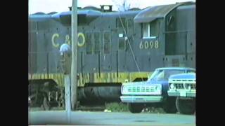 Western Maryland Railway in Elkins West Virginia 1986 [upl. by Vena]