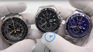 Seiko Flightmaster  Quartz Chronographs Done Right [upl. by Illene]