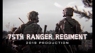 75th Ranger Regiment  2019  quotRangers Lead the Wayquot [upl. by Ragland512]