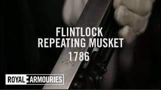 Flintlock Repeating Musket  1786  Our Collection [upl. by Aniaz295]