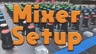 Mixer Setup for Streaming and how to separate mic for discord [upl. by Harbed]