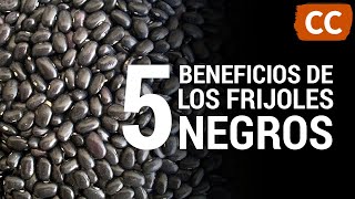 5 Beneficios de los Frijoles Negros  Ciencia de la Comida [upl. by Beau]