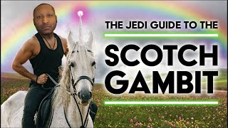 Chess Openings How To Play The Scotch Gambit  Quickstarter Jedi Guide [upl. by Ecnadnac755]