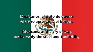 National anthem of Mexico  Himno Nacional Mexicano ESEN lyrics [upl. by Noved720]