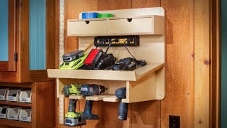 Building a Cordless Drill Charging Station [upl. by Haidebej]