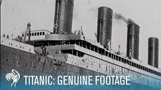 Titanic Real Footage Leaving Belfast for Disaster 19111912  British Pathé [upl. by Gomez]