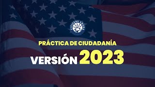 Práctica de ciudadanía americana  Versión 2023 [upl. by Valiant703]