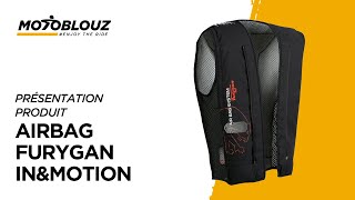 Le nouvel airbag connecté Furygan présenté par InampMotion  EICMA 2019 [upl. by Atsejam]