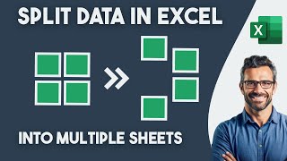 How to split data into multiple separated Worksheets in Excel [upl. by Stuckey432]