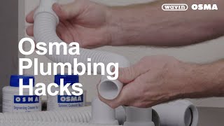 Wavin Plumbing Hacks Using the Flexible Waste Connector [upl. by Marybeth225]