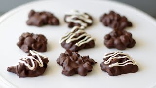 How to Make Chocolate Peanut Clusters  Easy Peanut Clusters Recipe [upl. by Rochemont]