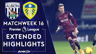 West Brom v Leeds United  PREMIER LEAGUE HIGHLIGHTS  12292020  NBC Sports [upl. by Pooley]