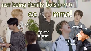 nct are a whole bunch of mommys boys  nct and their family dynamics part 1 [upl. by Klepac]