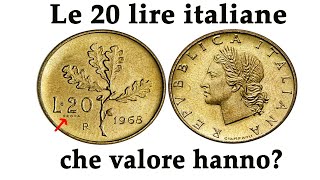 Le 20 lire italiane che valore hanno [upl. by Sue]